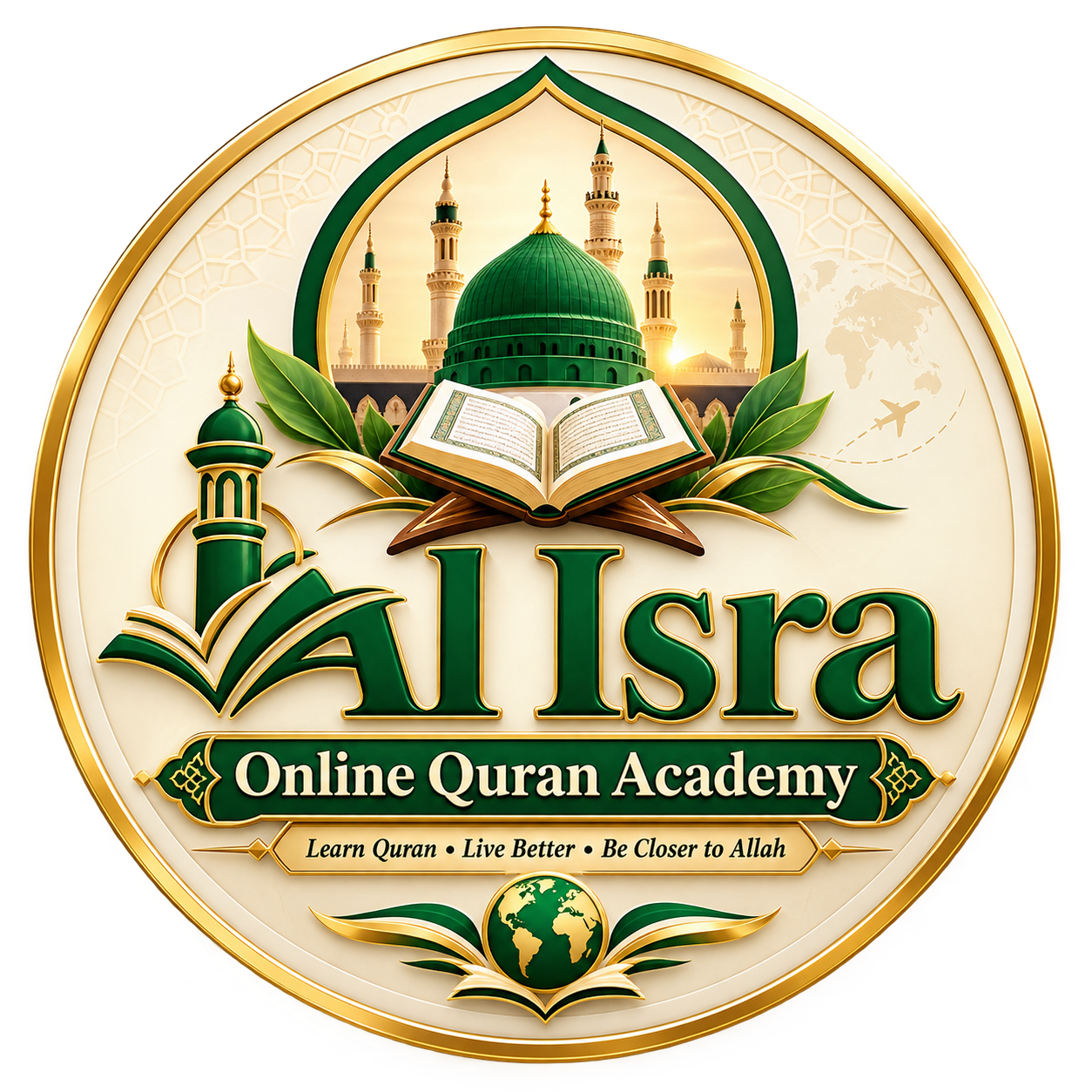 Al Isra Online Quran Academy Logo